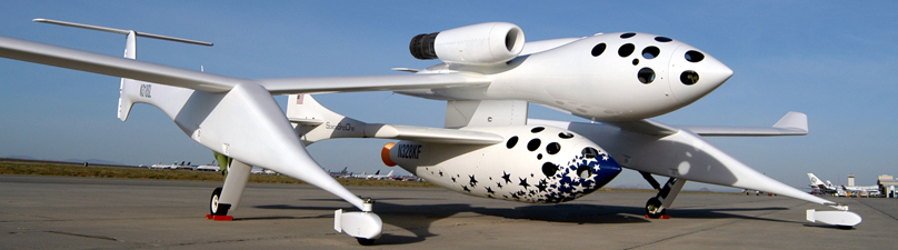 SpaceShipOne mated to White Knight