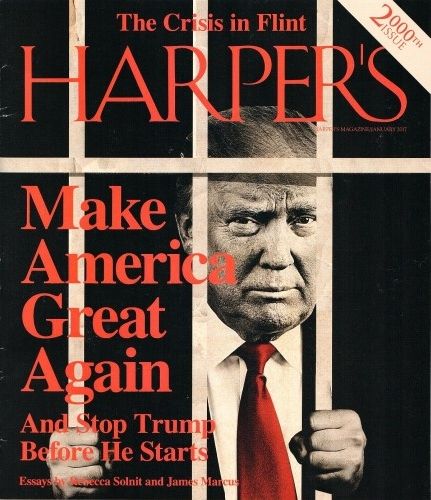 Crop of cover from Harper's Magazine