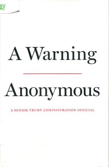 A Warning, by Anonymous